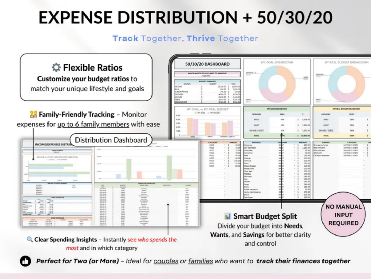 Family & Couple Annual Budget Planner