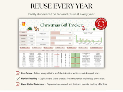 Christmas Gift Tracker